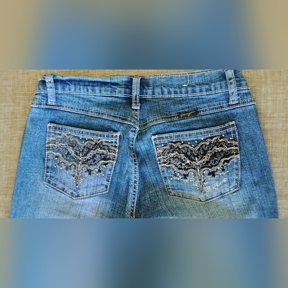 Paco Women's Blue Jeans Size 3, these Jeans have Stretch - Picture 4 of 9